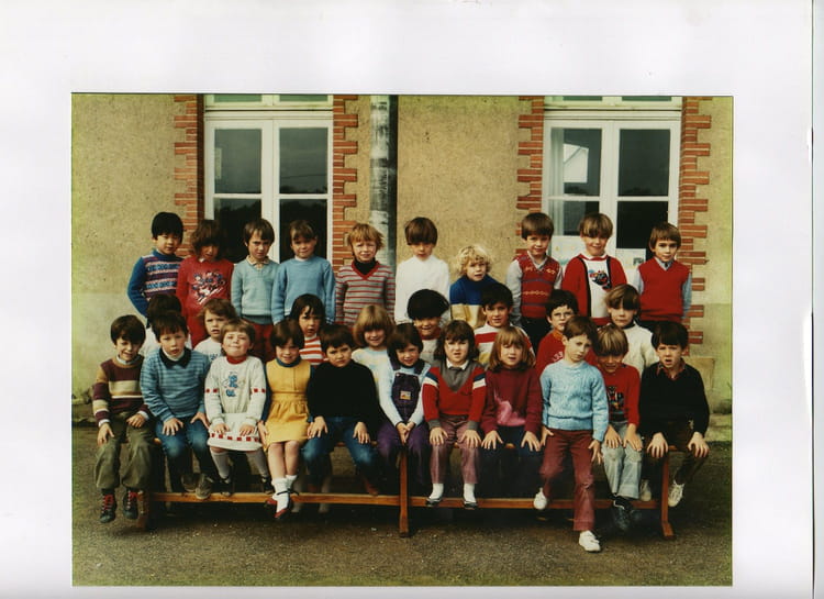 Photo de classe Grande section de 1983, Ecole Sainte Marie (La Chapelle ...