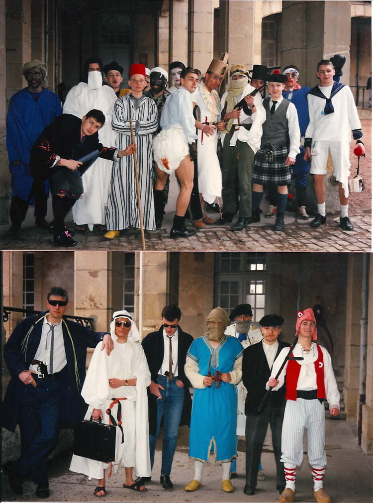 Photo de classe TERMINALES de 1987, Lycée Militaire D'autun Copains d