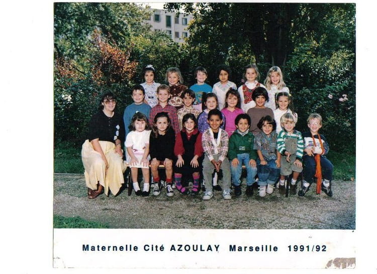 Photo De Classe Grande Section De 1991 Ecole Cite Azoulay Copains D Avant
