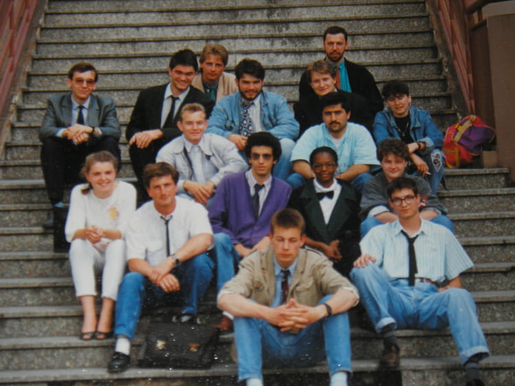 Photo de classe BTS Bâtiment de 1991, Auguste-perret - Copains d'avant