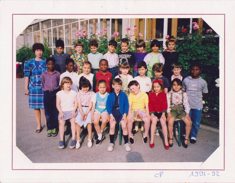 Photo de classe CP de 1991, Franc Nohain 75013 Copains d'avant