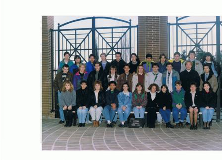 Photo de classe 1ère S 1989 1990 de 1990, Lycée Jean Cocteau - Copains ...