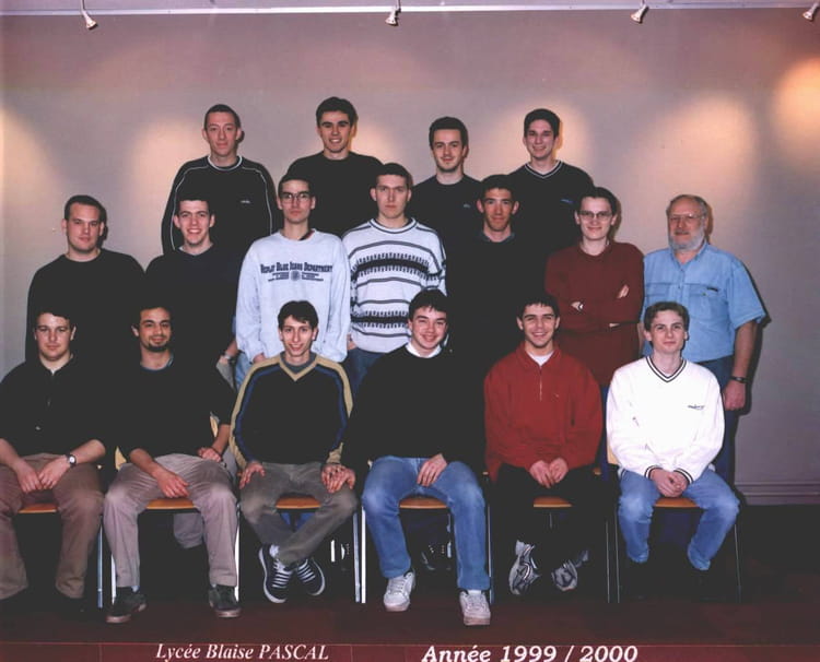 Photo de classe BTS CPI2 1999 de 1999, Lycée Blaise Pascal - Copains d ...