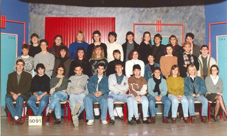 Photo de classe TB3-1990-1991 de 1990, Lycée Cassini - Copains d'avant