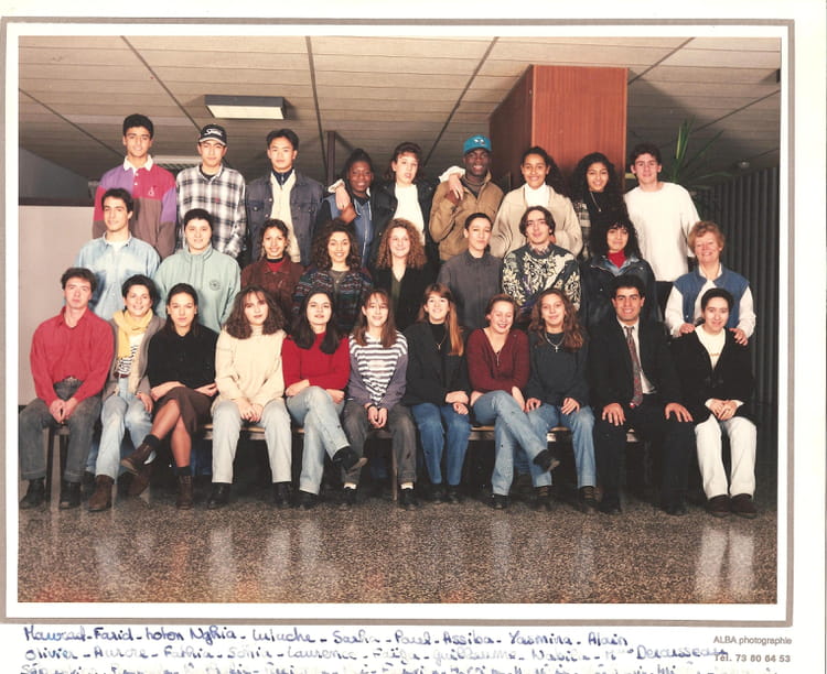 Photo de classe 1ère STT ACA de 1995, Lycée Rive-gauche - Copains d'avant