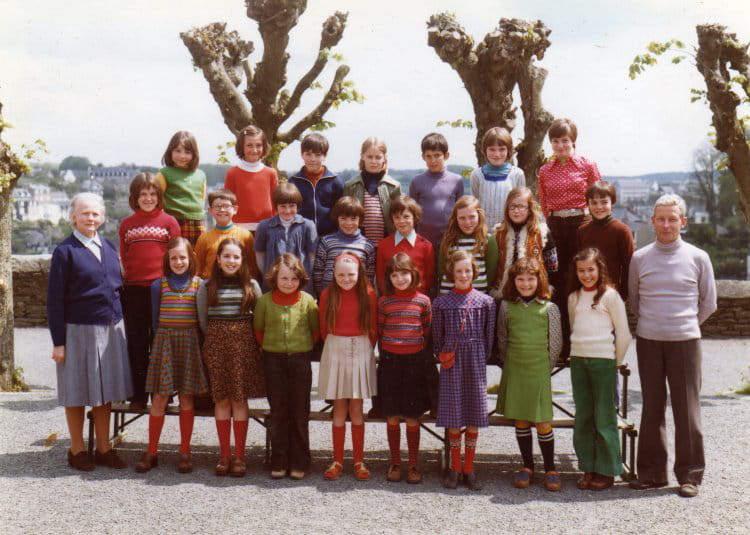 Photo de classe Notre Dame de Liesse de 1977, Ecole Notre Dame De Lourdes (Morlaix) Copains d