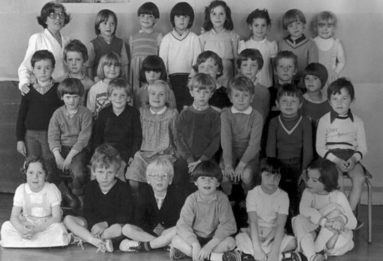 Photo de classe Grande section maternelle de 1980, ECOLE SAINTE MARIE ...