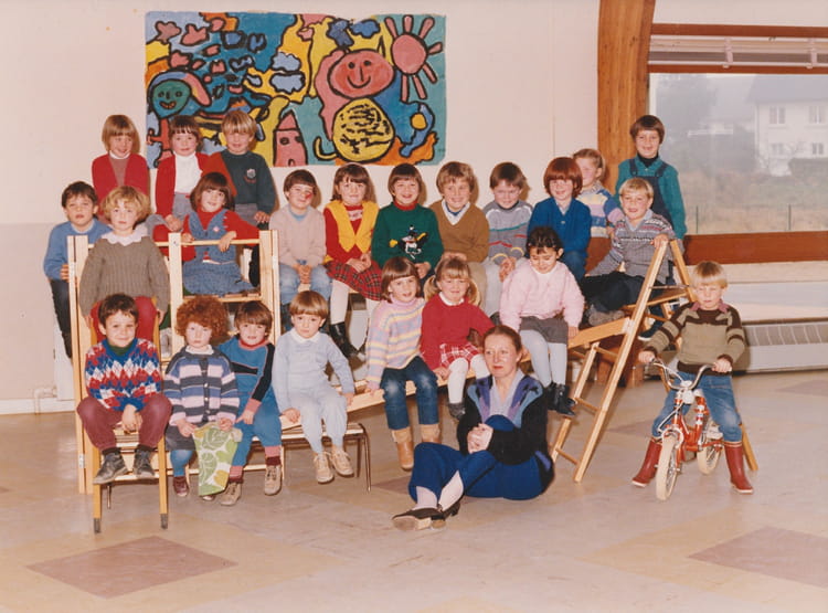 Photo de classe Grande Section (19841985) de 1984, Ecole Paulemile