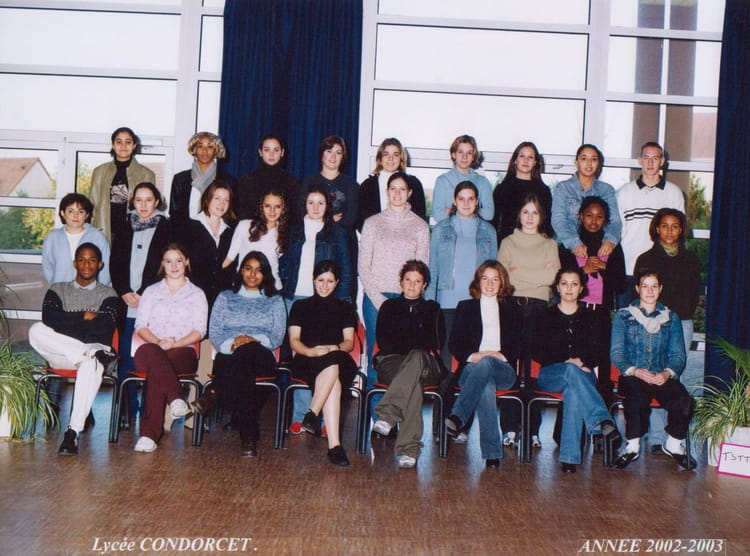 Photo de classe Terminale STT ACA de 2002, Lycée Condorcet - Copains d ...