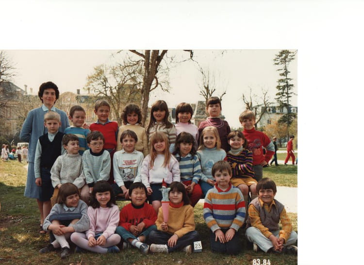 Photo de classe CP de 1983, Ecole Sainte Marie (Chaumont) - Copains d'avant