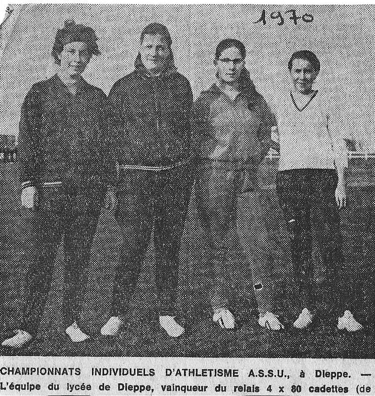 Photo De Classe Relais 4 80 Cadettes De 1970 Lyc e Jehan Ango photo-de-classe-relais-4-80-cadettes-de-1970-lyc-e-jehan-ango