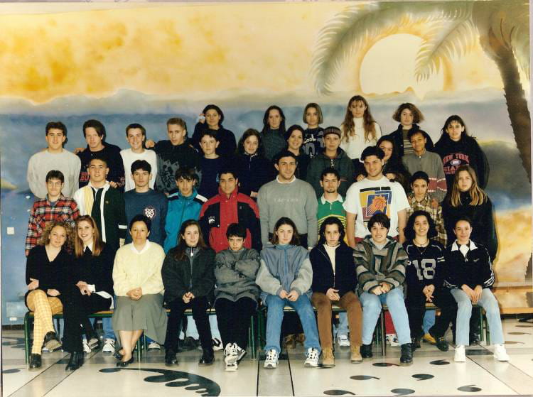 Photo de classe 2nd17 de 1996, Lycée Jean Moulin - Copains d'avant