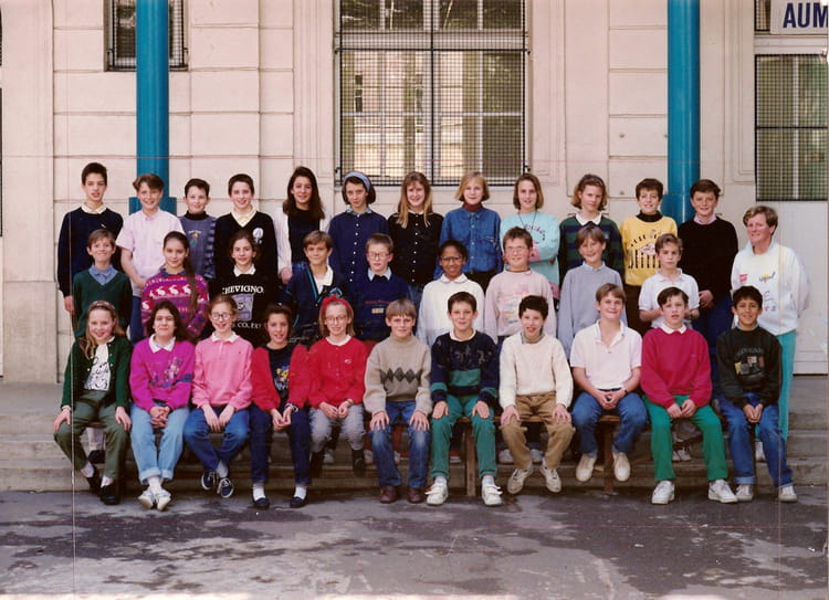 Photo de classe 6eme5 de 1990, Collège Privé Fénelon Saintemarie