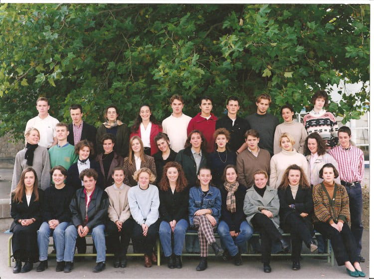 Photo de classe BTS CI de 1995, Lycée Saint Louis / Bts Commerce ...
