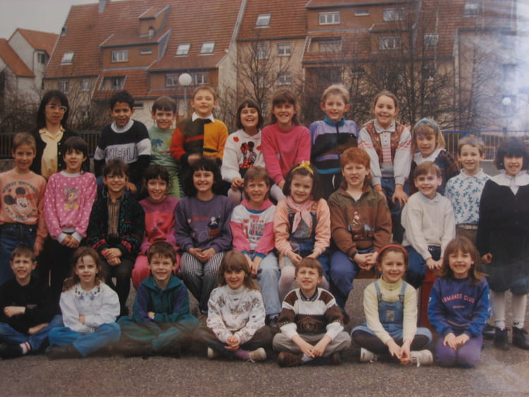 Photo de classe Ce1 de 1989, Ecole Rene Cassin (Delle) - Copains d'avant