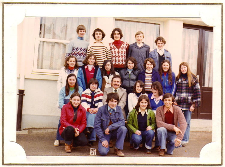 Photo de classe 3°C de 1979, Collège Fernand Lagrange Copains d'avant