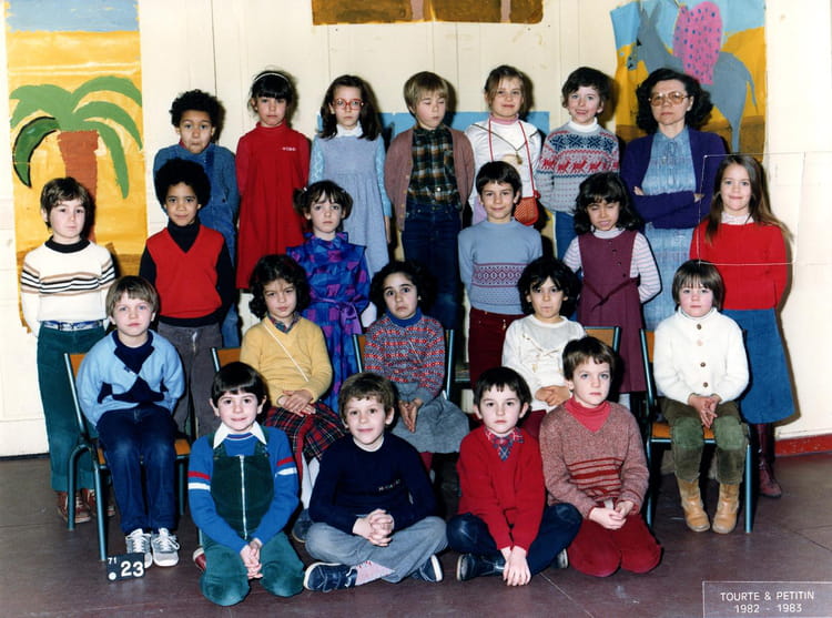 Photo de classe CP de 1983, SAINTE MARIE - Copains d'avant