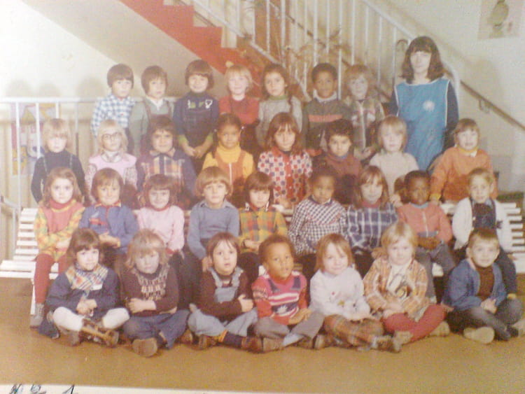 Photo de classe Maternelle de 1974, Ecole Maternelle Square Lamarck