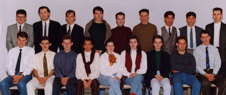 Photo de classe Terminale BTS Hôtellerie 1991 de 1991, LE PARACLET ...