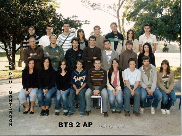 Photo de classe BTS 2AP de 2007, Legta De Pau-montardon - Copains d'avant