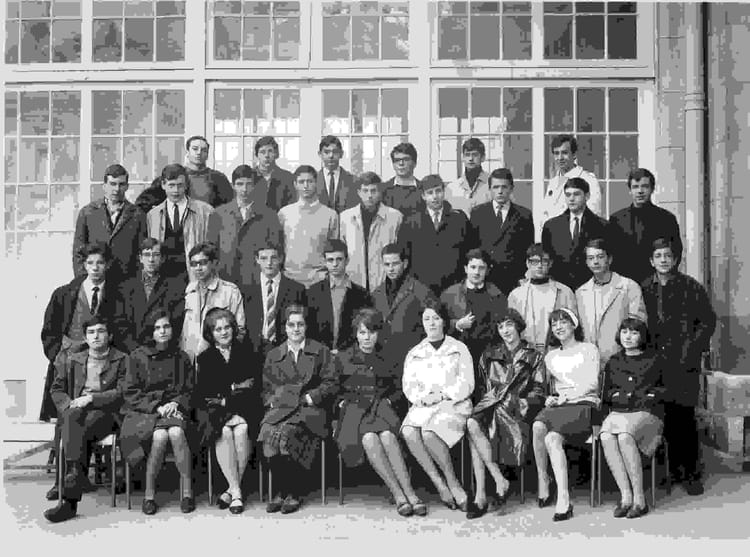 Lycée Janson De Sailly Photos De Classe Photo de classe Première moderne de 1966, Lycée Janson De Sailly