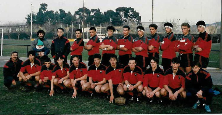 Pin's RCT Rugby Club Toulonnais - Toulon Vs Tarbes - 1/4 Finale 1992