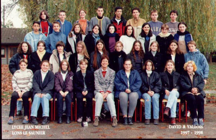 Photo de classe 1ere ES de 1997, Lycée Jean Michel - Copains d'avant