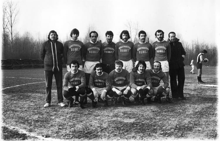 Photo de classe 1/16 de finale coupe de l'Oise de 1979, FOOTBALL CLUB