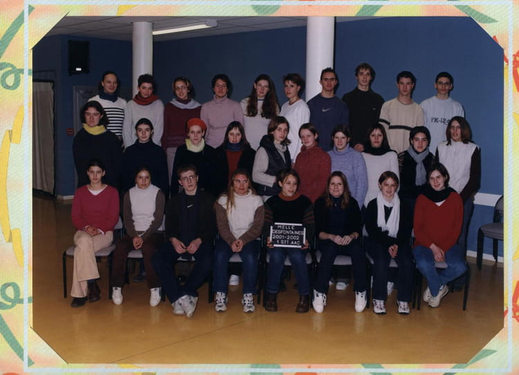 Photo de classe 1ere STT ACA de 2001, Lycée J Desfontaines - Copains d ...