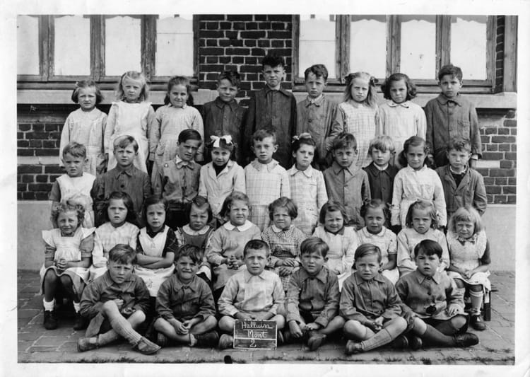 Photo de classe Ecole Saint Alphonse de 1952, ECOLE SAINT ALPHONSE