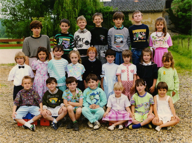 Photo de classe CP 19891990 de 1990, Ecole Primaire (Sainte Euphemie