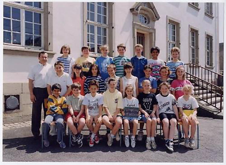 Photo de classe CM1CM2 de 1992, Ecole Saint Francois (Thionville
