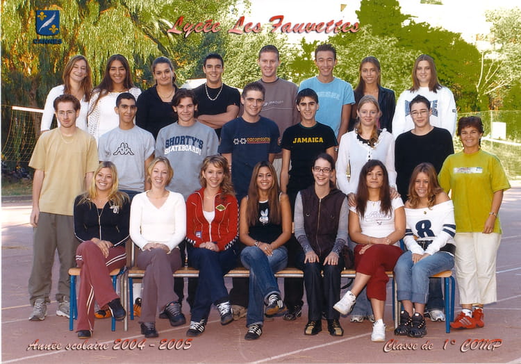 Photo de classe 1er Bac Compta de 2004, Lycée Les Fauvettes - Copains d ...
