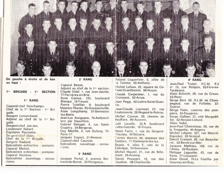 Photo De Classe 1er Brigade 1er Section Juin 1969 De 1969 BRIGADE DE photo-de-classe-1er-brigade-1er-section-juin-1969-de-1969-brigade-de