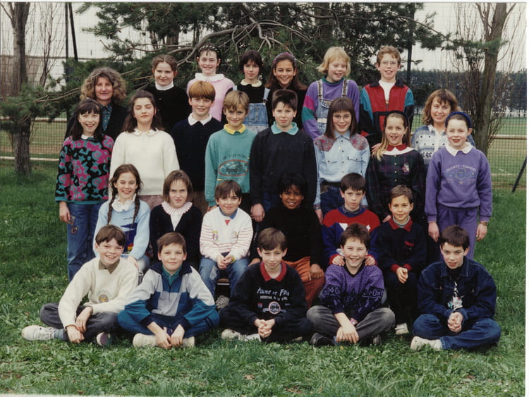 Photo de classe CM2 1990-1991 de 1991, ECOLE PRIMAIRE - Copains d'avant