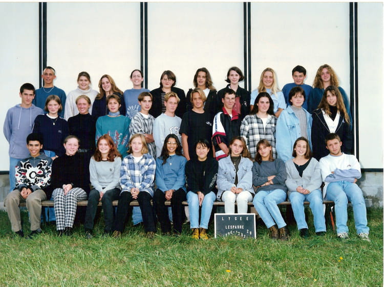 Photo de classe Seconde 8 de 1996, Lycée Odilon Redon