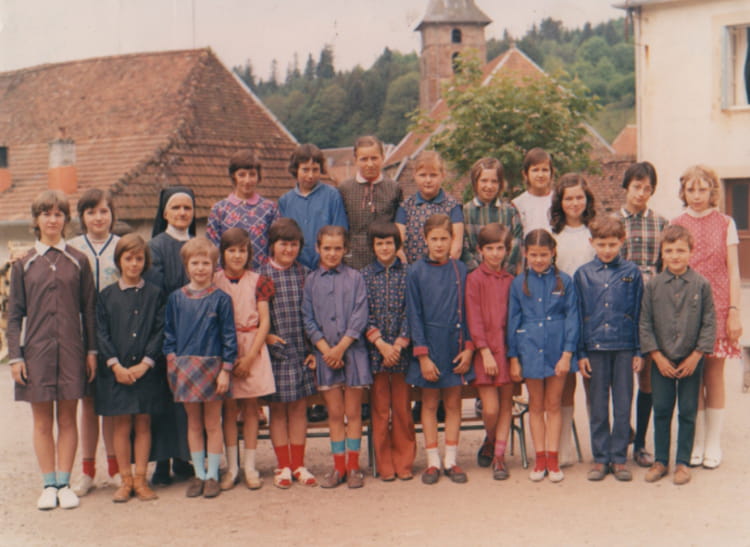 Photo de classe Ecole Sainte Marie environ en 1970 de 1969, Ecole ...