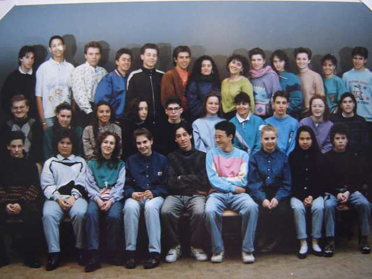 Photo de classe Seconde 2 de 1990, Lycée Gaston Bachelard - Copains d'avant