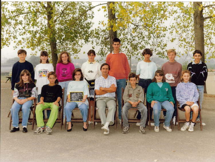 Photo de classe René cassin 1991 de 1990, Collège René Cassin Le Treuil ...
