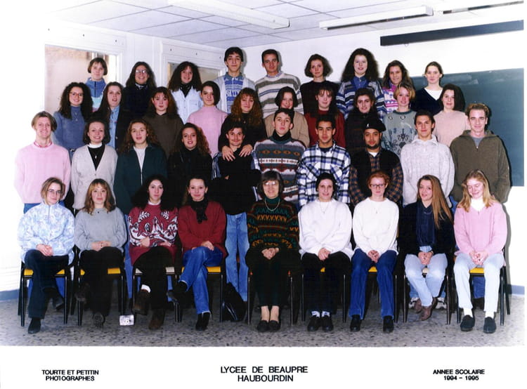 Photo de classe Terminal STT ACA de 1994, Lycée Polyvalent - Copains d ...