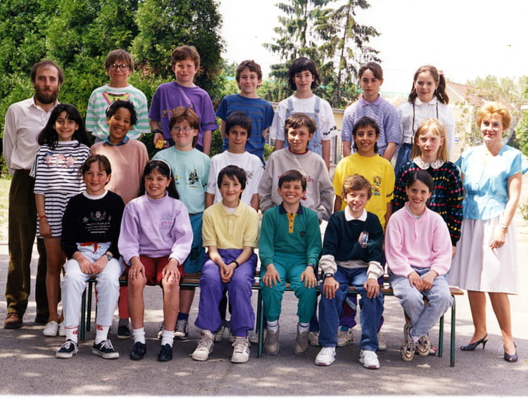 Photo de classe CM2 1990-1991 de 1991, ECOLE GEORGES BRASSENS - Copains ...