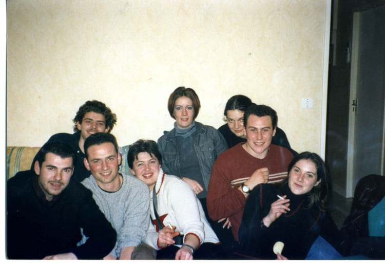 Photo de classe 1 année bts action co de 2002, IPSSA - Copains d'avant
