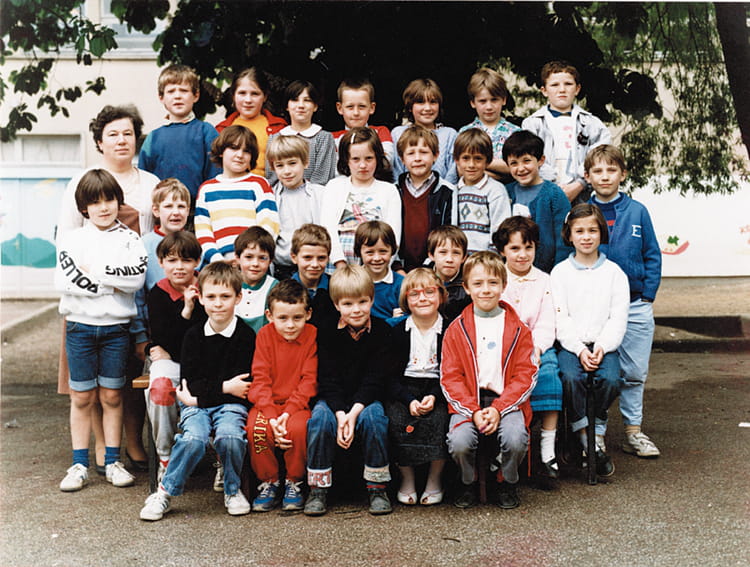 Photo de classe CE1 1985-1986 de 1986, ECOLE SAINTE MARIE - Copains d'avant