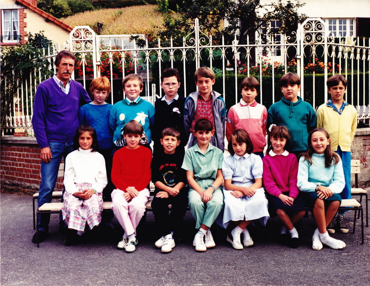 Photo de classe Primaire de 1985, Ecole Saint Martin (Osly Courtil