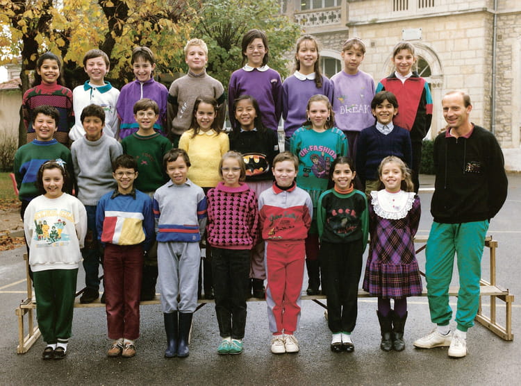 Photo de classe CM1-CM2 de 1989, Ecole Rene Cassin (Anse) - Copains d'avant