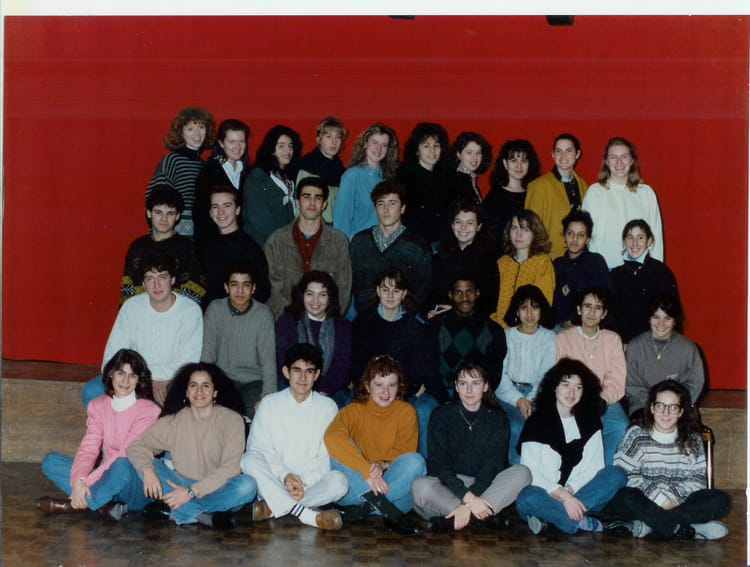 Photo de classe 1ere année BTS CI de 1990, Lycée Montaury - Copains d'avant