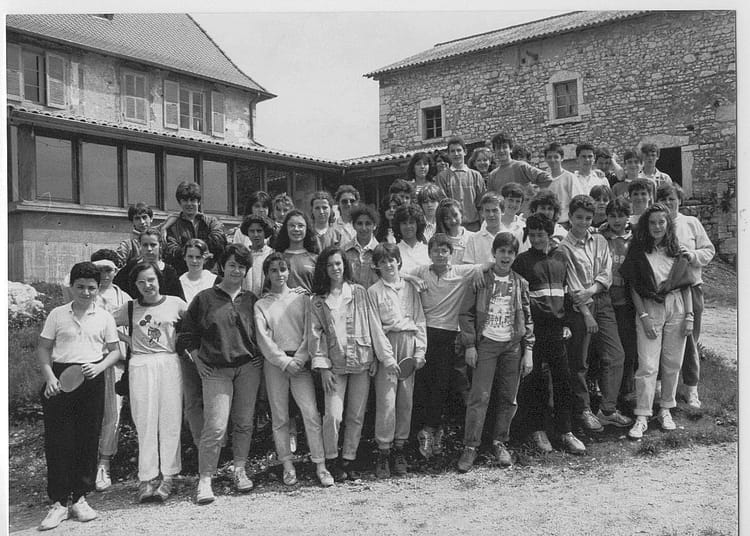 Photo de classe 4ième de 1986, ECOLE NOTRE DAME DU BON CONSEIL