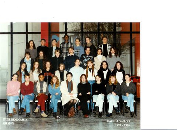 Photo de classe 1ère STT ACA de 1995, Lycée René Cassin - Copains d'avant