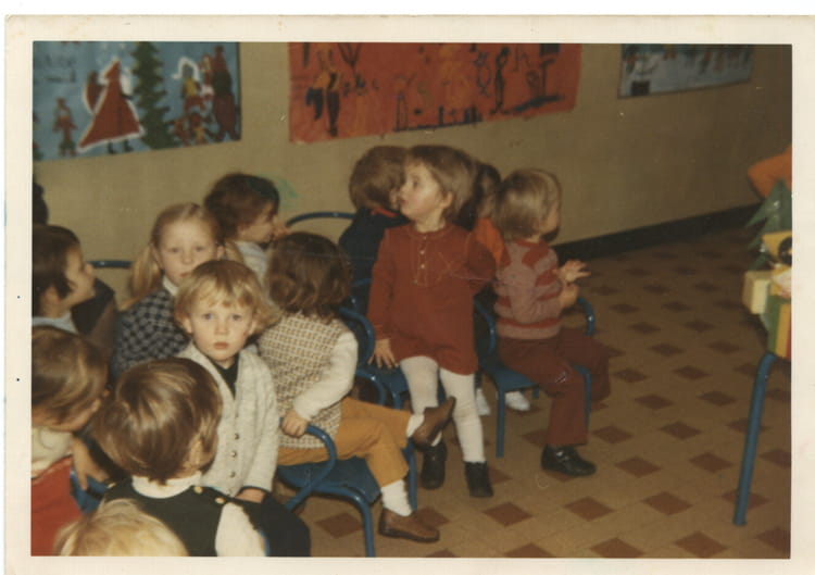 Photo de classe Maternelle de 1972, Ecole Alphonse De Lamartine (Saint