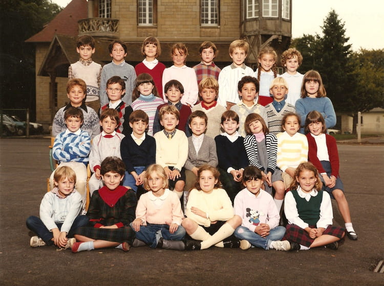 Photo de classe Année 19841985 de 1984, Ecole Bois Saint Denis